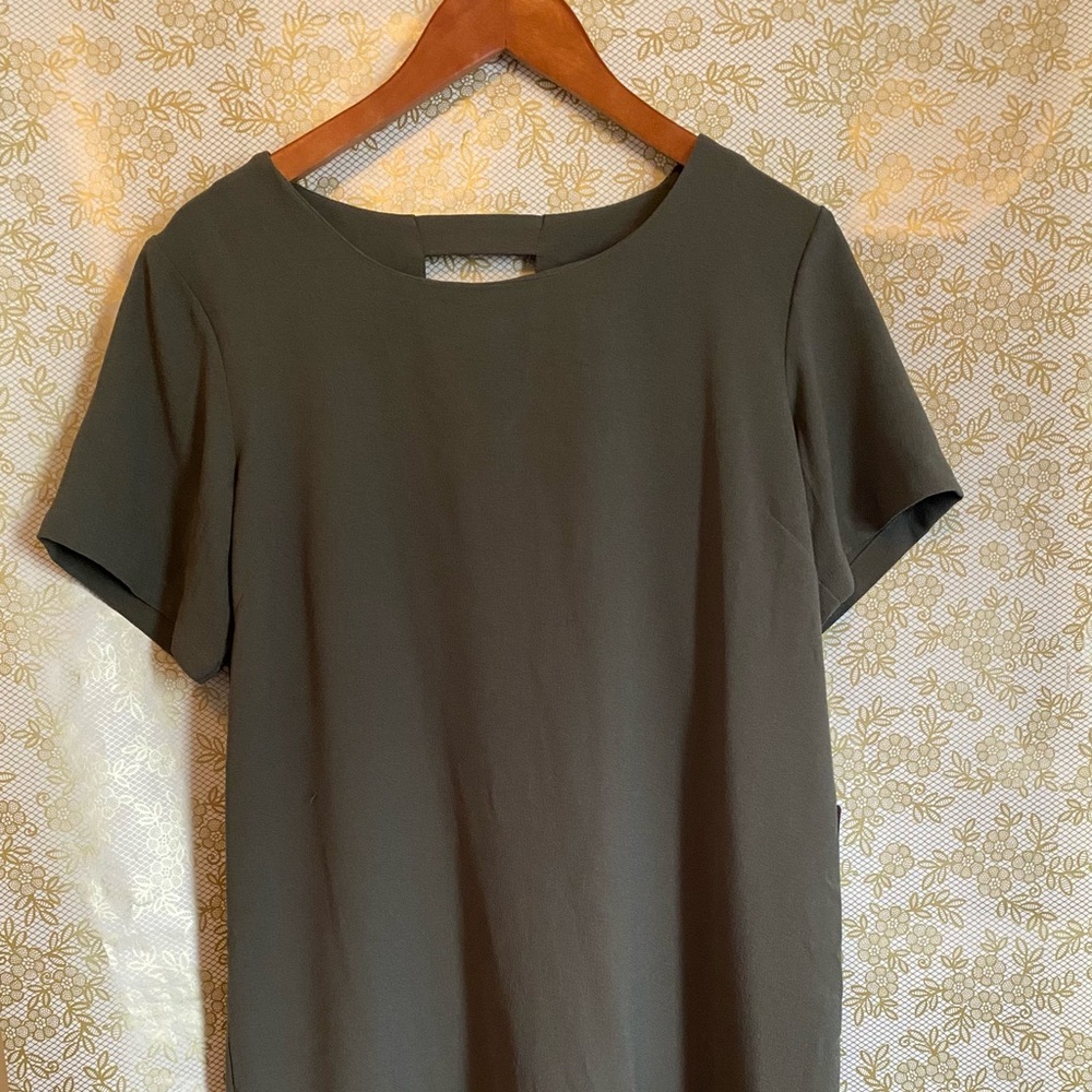 Bobeau (NWT)- Forest Green Midi Dress